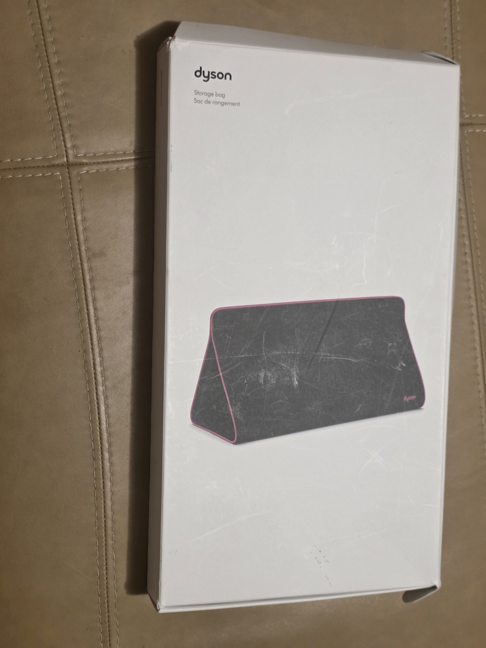Dyson Airwrap  Black with Pink Trim Storage Bag - - Picture 5 of 7